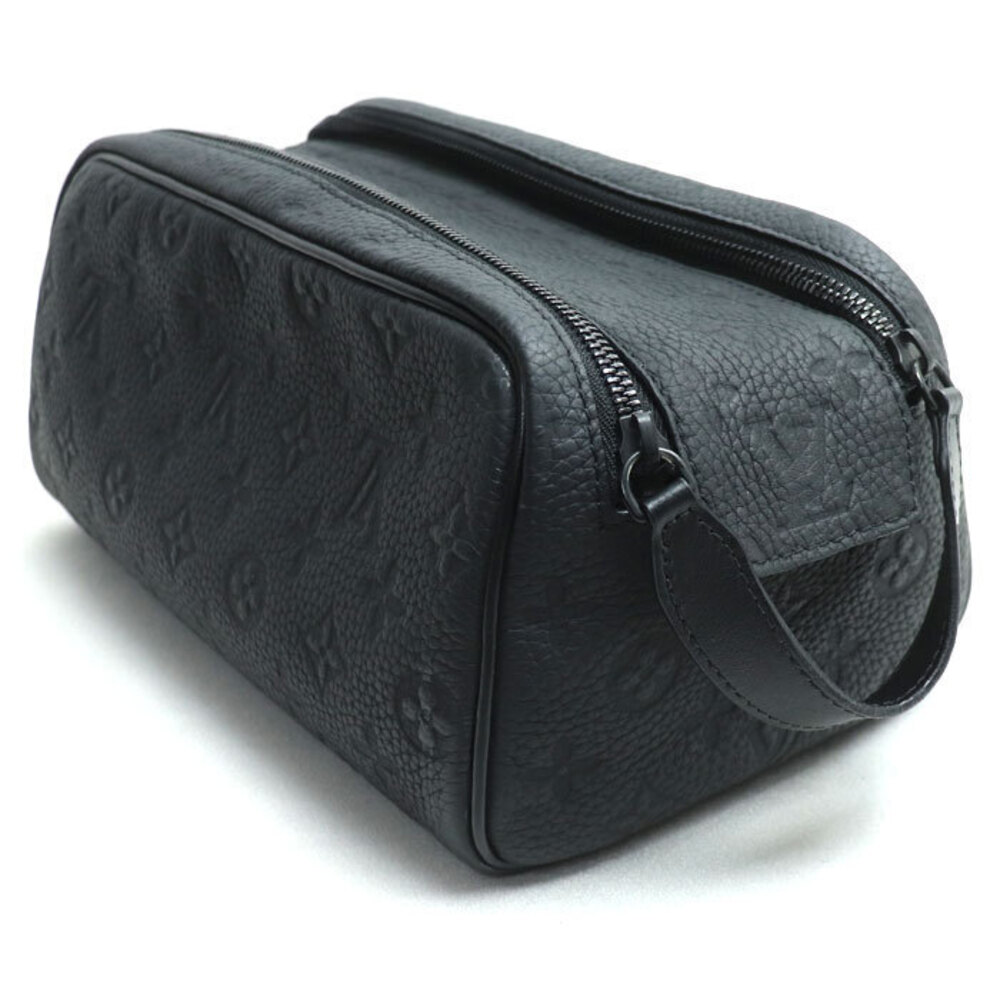 Louis Vuitton Dopp Bag Black Shoulder Noir